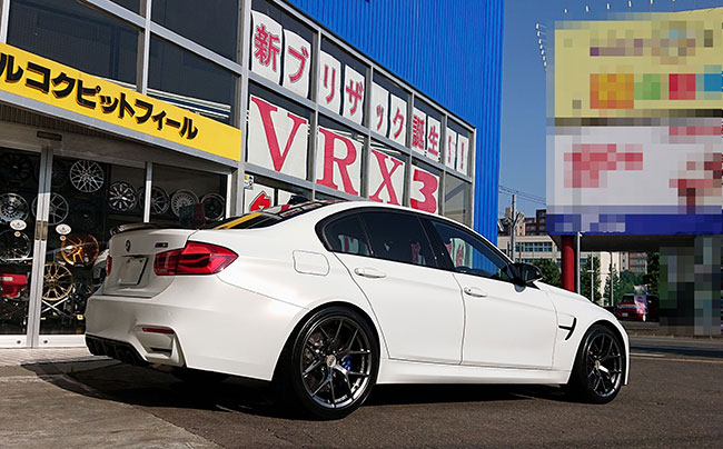 BMW M3にRE-71RSを装着