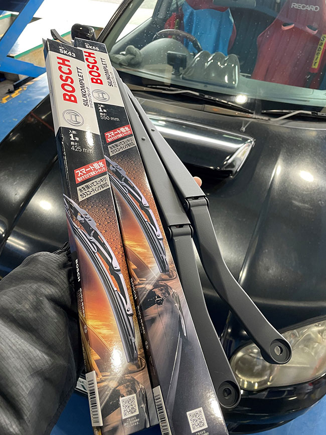 インプレッサのワイパー交換