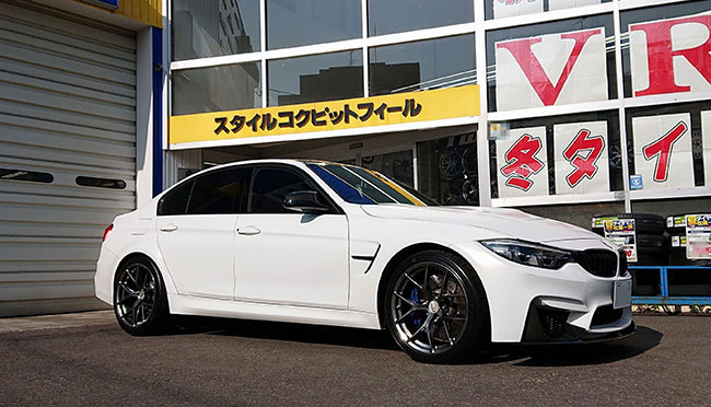 BMW M3にRE-71RSを装着
