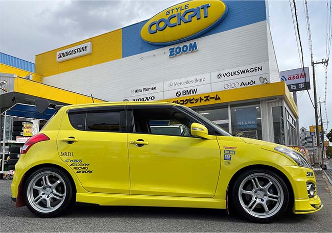 スイフトにRW006を装着