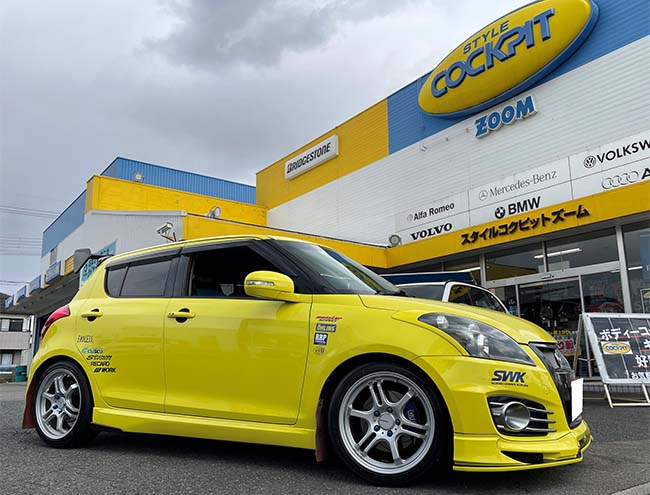 スイフトにRW006を装着