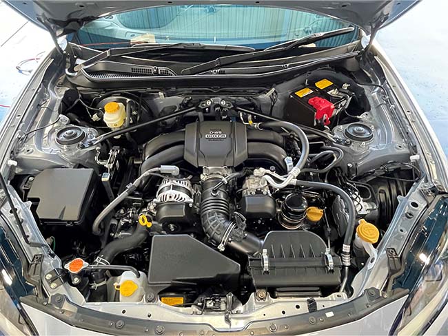 スバルBRZにTPMSを取り付け