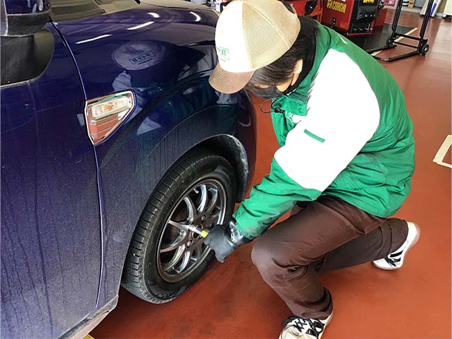 100km点検を実施