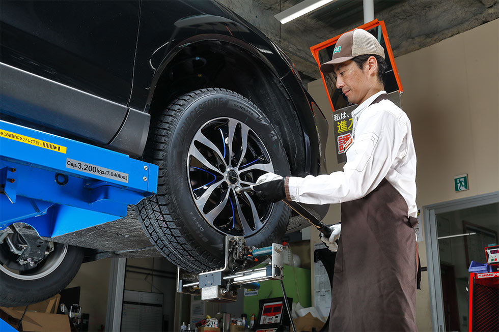 快適なカーライフをサポートするプラスアルファの作業も用意