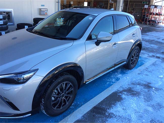 マツダCX-3にVRX3を装着