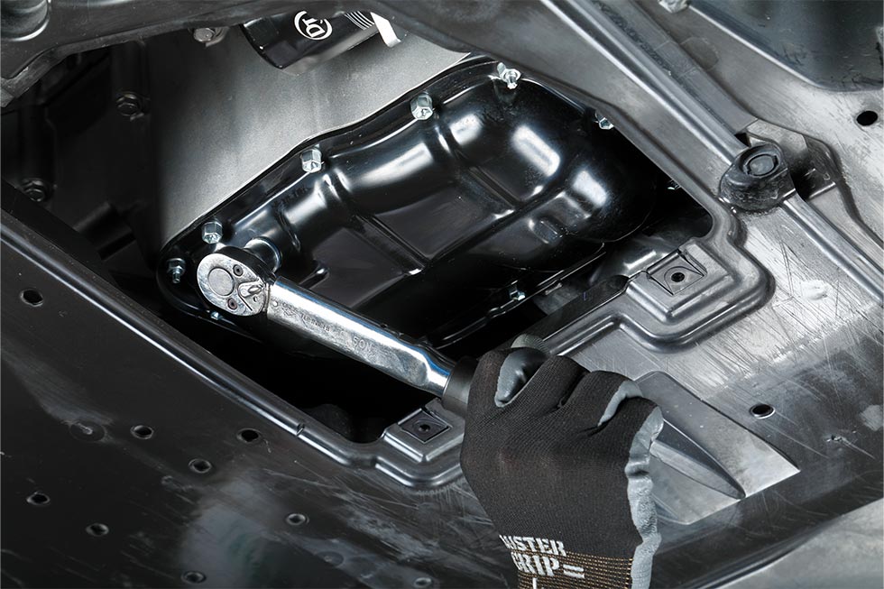 オイル漏れなどの最終チェック