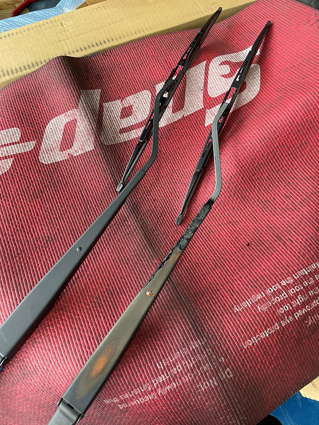 インプレッサのワイパー交換