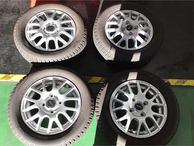 タイヤ保管プログラム利用事例