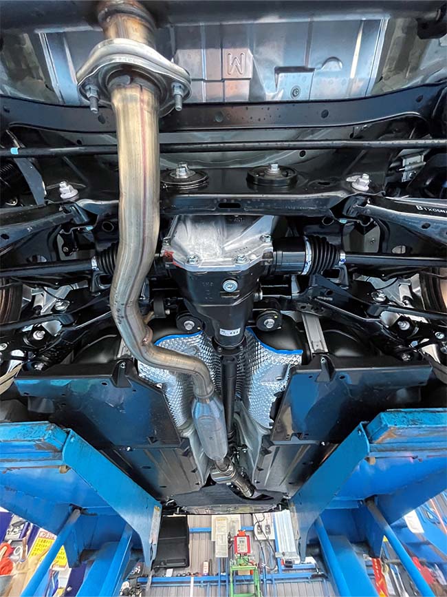 スバルBRZにTPMSを取り付け