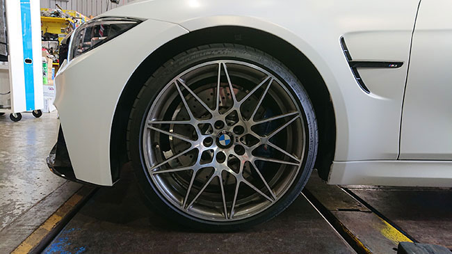 BMW M3にRE-71RSを装着