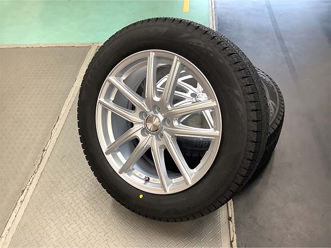 スバルXVのタイヤ・ホイール交換