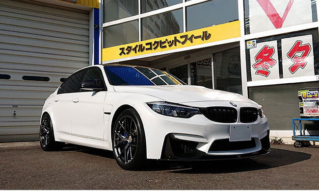 BMW M3にRE-71RSを装着
