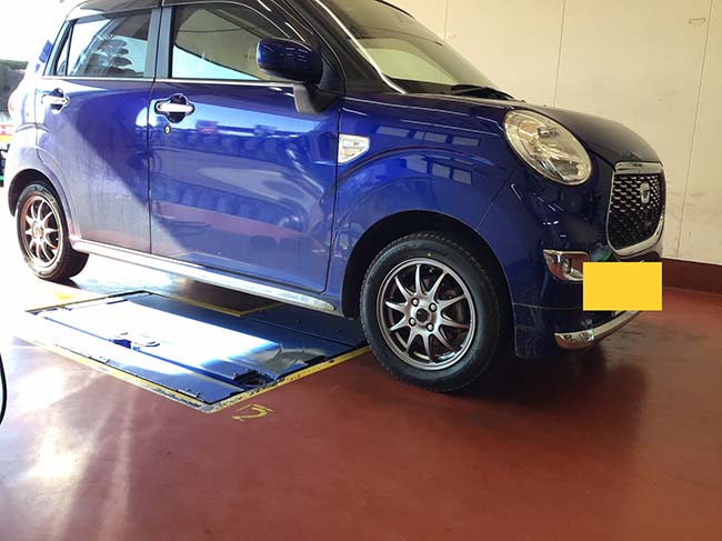 100km点検を実施