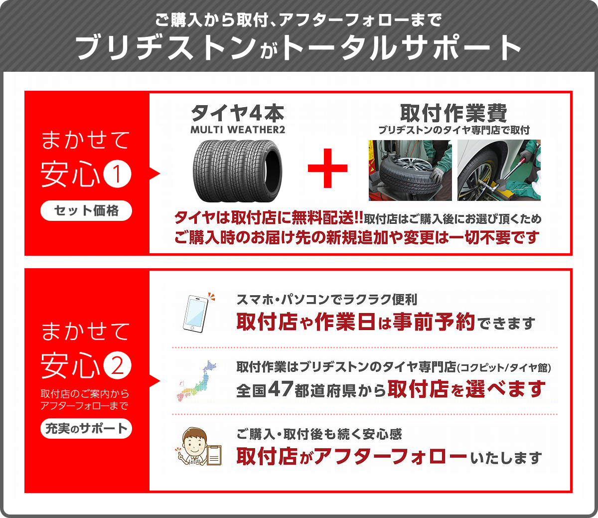 MULTI WEATHER2(マルチウェザー ツー)オールシーズンタイヤ 4本セット 