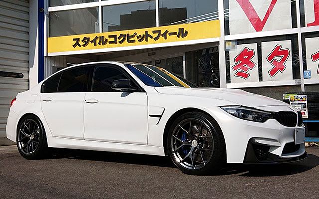 BMW M3にRE-71RSを装着